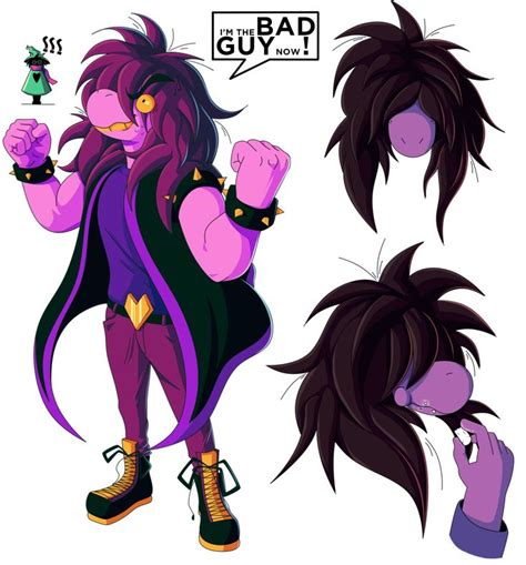 Susie from DELTARUNE Best character in the game. | Concept art, Art ...