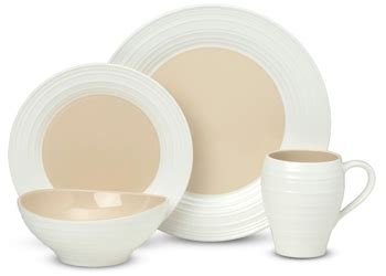 Discontinued Mikasa Swirl White Tonal Dinnerware