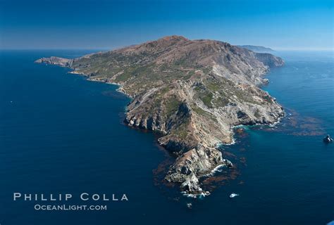 Aerial photo of Catalina Island, California, #26029