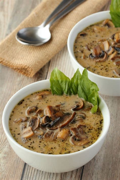 Vegan Mushroom Soup - Loving It Vegan