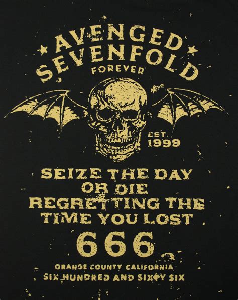 Lirik Lagu dan Chord Gitar Avenged Sevenfold - Seize The Day .:: Nadapedia