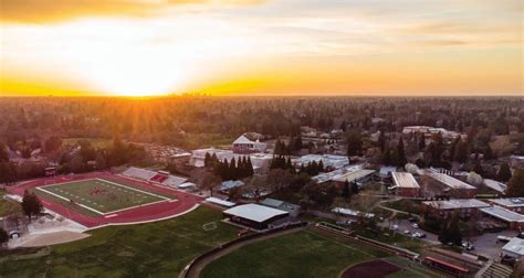 Jesuit Campus with Sacramento Skyline - Jesuit High School