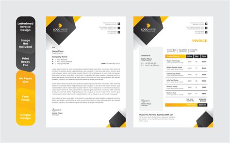 Professional Letterhead Template Modern Business Letterhead Design Template 2048481 Vector Art ...