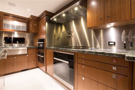 Yacht Galley Design | Yacht Interiors | Ft. Lauderdale Florida