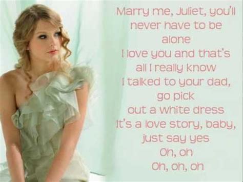 [26+] Love Story Taylor Swift Song Lyrics