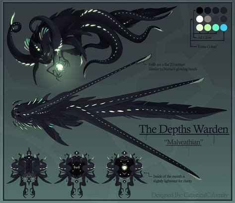 ArtStation - Depths Warden Concept for Creatures of Sonaria (Unofficial)