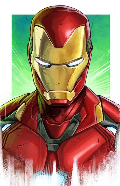 ArtStation - Avengers Headshots, Kevin Martínez | Marvel paintings, Avengers painting, Marvel ...