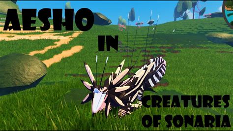 AESHO in CREATURES OF SONARIA!!! A Roblox Game!!! - YouTube