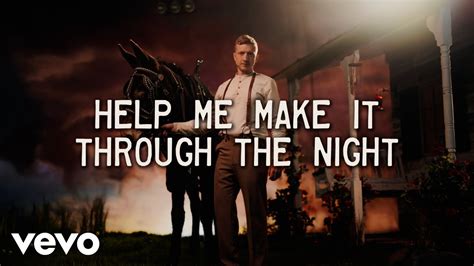 Tyler Childers - Help Me Make It Through the Night (Lyric Video) Chords ...