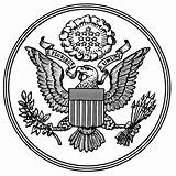 Print Great Seal Of The US sketch template