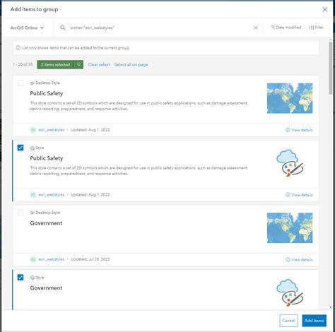 Customize symbols in ArcGIS Online - Esri Community