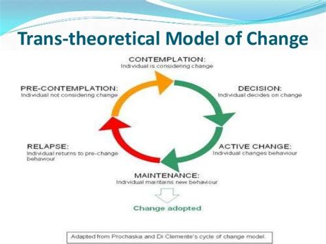 Transtheoretical model of Change - Google Search | Facilitation ...