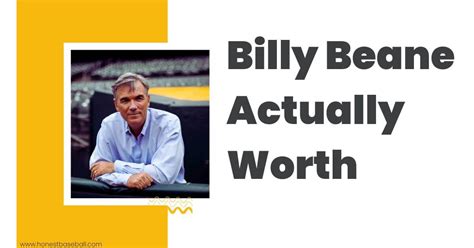 Billy Beane Net Worth: Beyond The Moneyball Stats | Honest Baseball