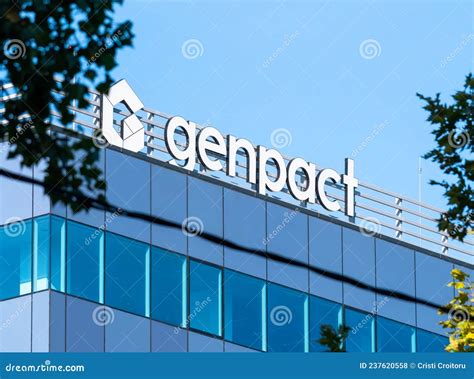 Genpact Logo And Sign On A Office Building In Bucharest Editorial Image | CartoonDealer.com ...