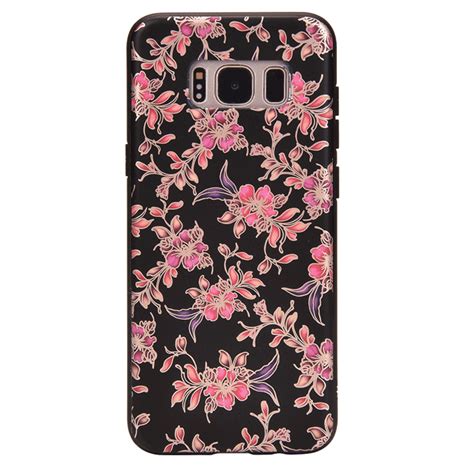 Midnight Floral Chrome Samsung Galaxy Case | Samsung galaxy accessories, Samsung galaxy case ...
