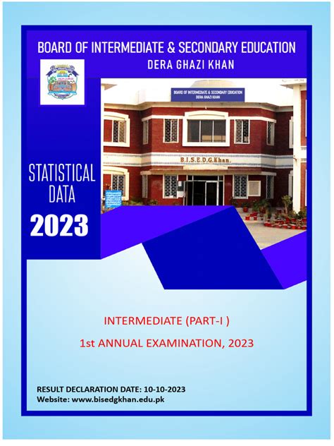 BISE DGK Result Gazette Inter Part 1 1st Annual 2023 | PDF