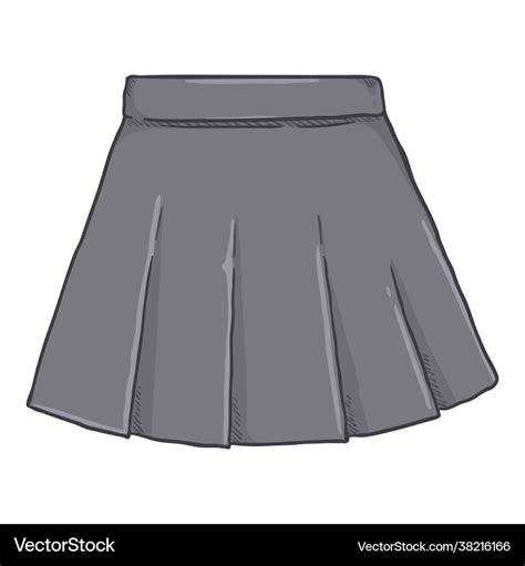 Cartoon women short skirt Royalty Free Vector Image