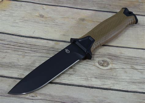 GERBER STRONG ARM FIXED BLADE HUNTING KNIFE MADE IN USA FULL TANG WITH SHEATH – BestBlades4Ever