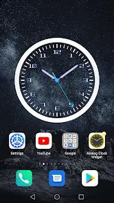 Analog Clock Widget Colored for Android - Download