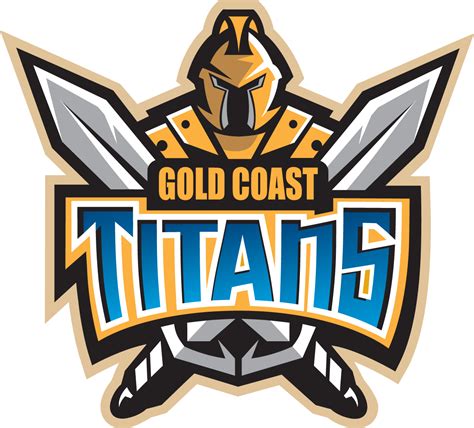 Gold Coast Titans Primary Logo - National Rugby League (NRL) - Chris Creamer's Sports Logos Page ...