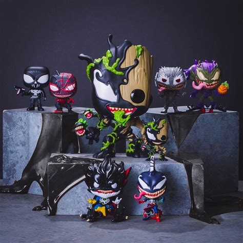 First look at the new Marvel Venom Pops! : r/Funko