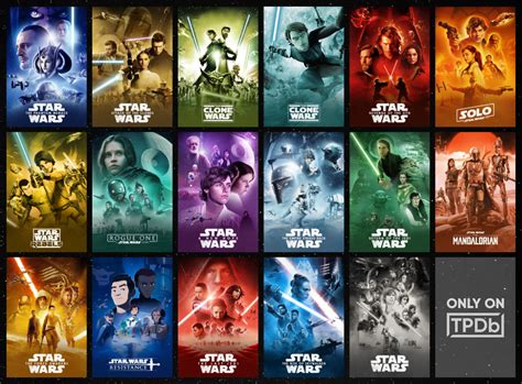 Star Wars: Complete Canon Collection : r/PlexPosters