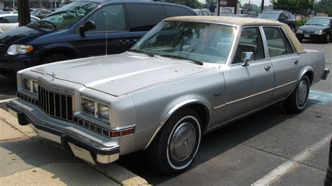 1982 Dodge Diplomat - Information and photos - MOMENTcar