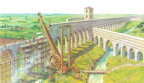 Roman aqueducts: Tools and scaffolding