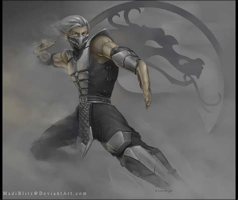 Smoke Human MK Mortal Kombat Imortal Fan Art Project by Madiblitz | Game-Art-HQ