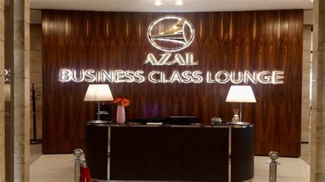 Azerbaijan Airlines 4-Star Lounge Rating at Baku Airport