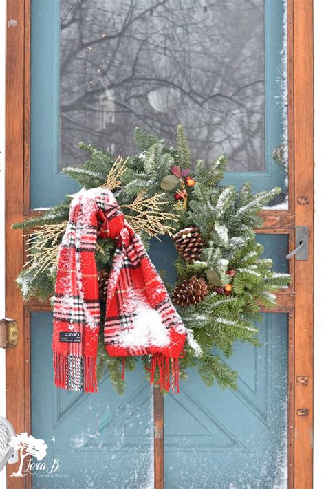 A Christmas Porch with Vintage Junk Style - Lora Bloomquist~Create & Ponder