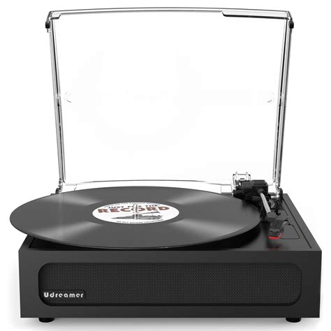 Udreamer record player turntable record player bluetooth Wireless ...