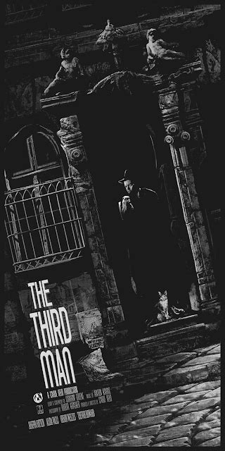 The Blot Says...: The Third Man Movie Poster Screen Print by AJ Frena x Mad Duck Posters