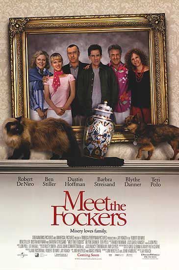 MEET THE FOCKERS Poster | Funny movies, Comedy movies, Ghostbusters movie