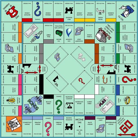 Printable Monopoly