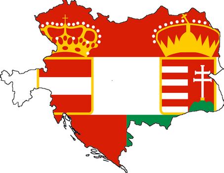 Austria-hungary Flag Cliparts - Simple Map Of Hungary Transparent - Clip Art Library