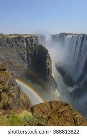 Victoria Falls Zambia Stock Photo 388813822 | Shutterstock