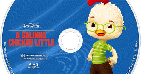 CAPAS DVD-R GRATIS: O Galinho Chicken Little (2005) - Blu Ray