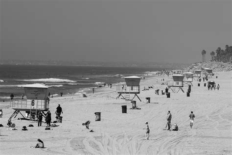 Silhouette of People at the Beach · Free Stock Photo