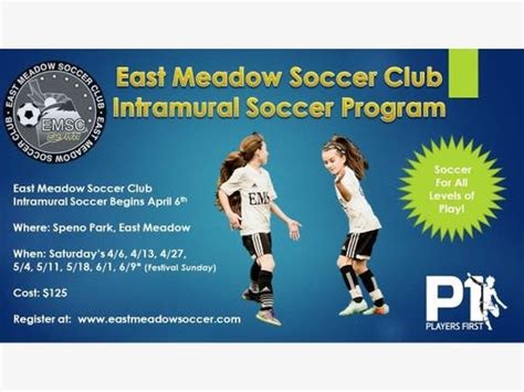 East Meadow Soccer Club Intramural Soccer Starts Tomorrow!! - East Meadow, NY Patch