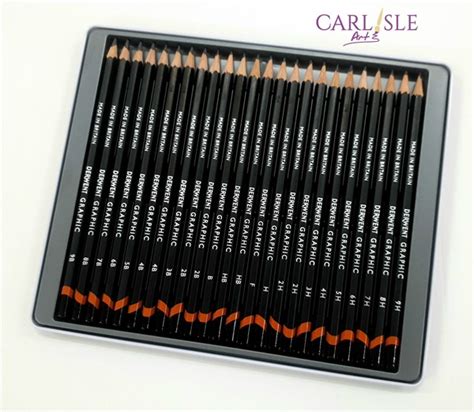 Derwent Graphic 9H-9B Pencil Set Of 24