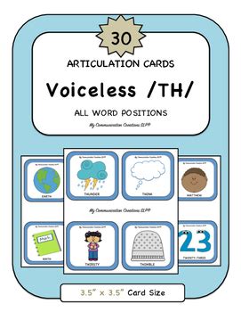 Results for th voiceless word | TPT