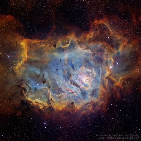 THE LAGOON NEBULA | Telescope Live