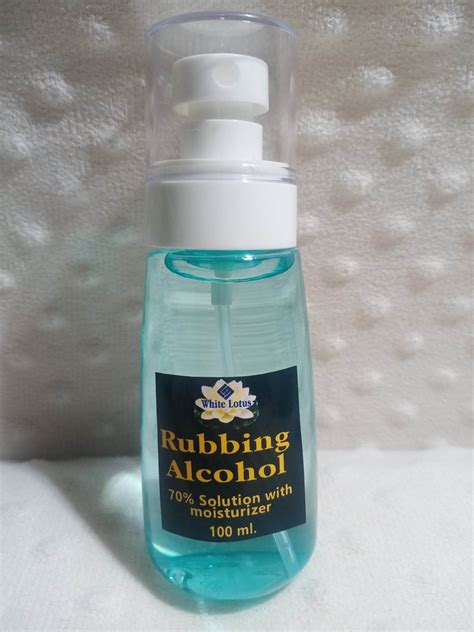 Rubbing alcohol, Disinfectant Alcohol, Antiseptic Alcohol 100 ml ...