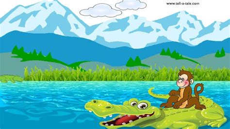 Panchatantra: The Monkey and The Crocodile - Bedtime Stories from India