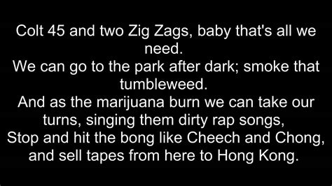 Colt 45 (Crazy Rap) - Afroman Lyrics (HD) - YouTube