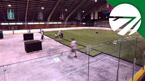 The ultimate portable field - Turf, Panels - FieldTurf