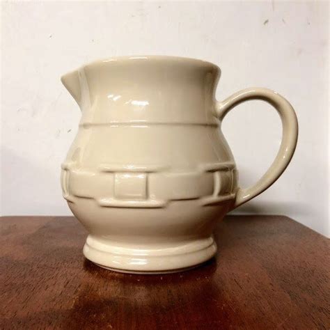 Vintage Longaberger Pottery Woven Traditions Ivory 32 oz | Etsy | Pottery, Vintage, Pitcher