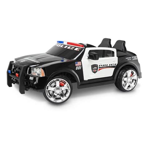 Dodge Charger Police Car Pursuit Ride-On | Kids police car, Police cars ...