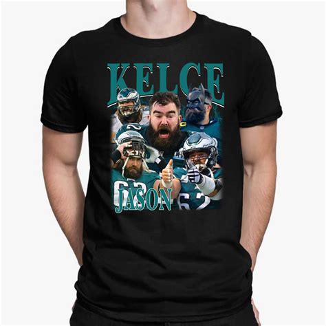 Jason Kelce Vintage Washed T-Shirt - Lelemoon